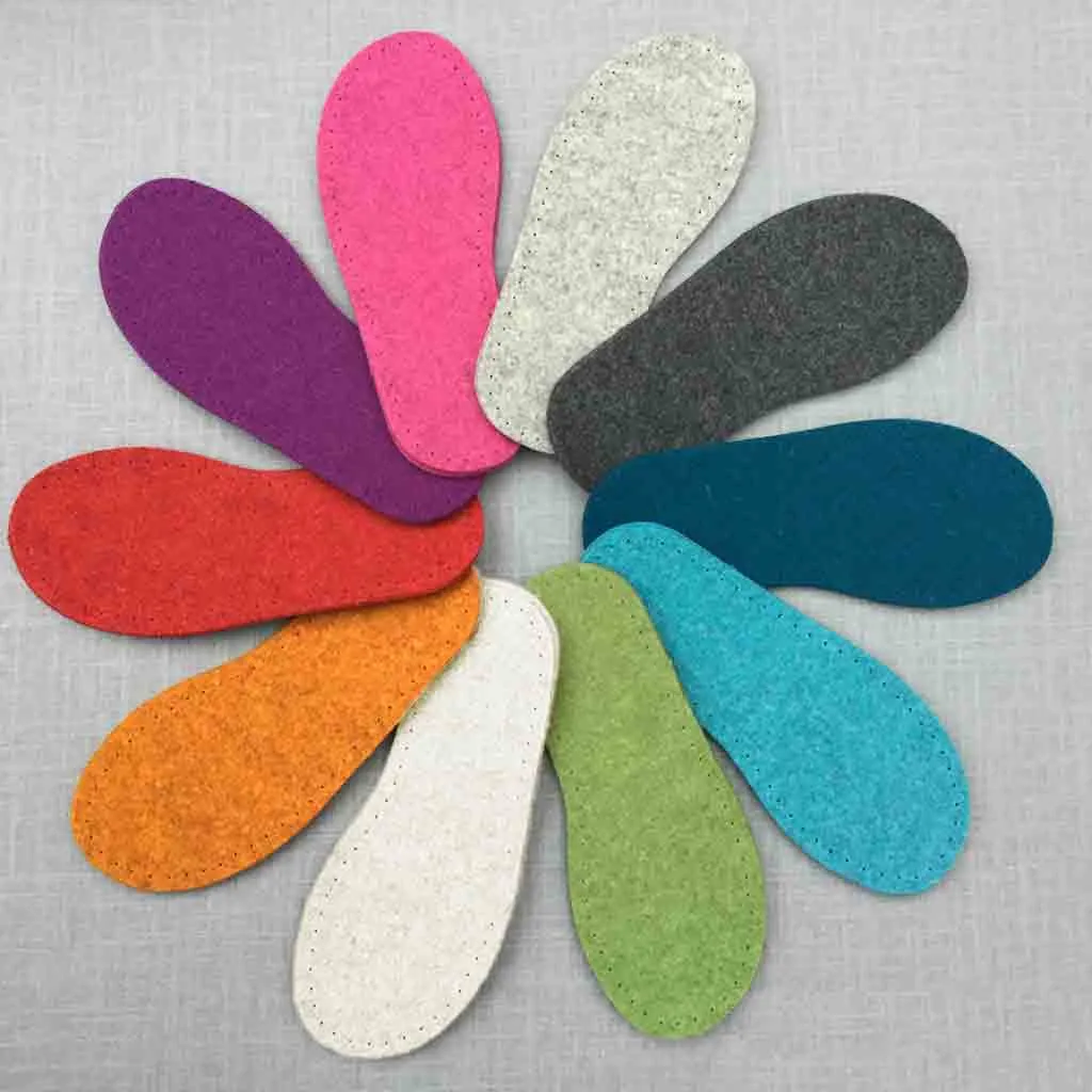 Thick Felt Soles - Adult sizes