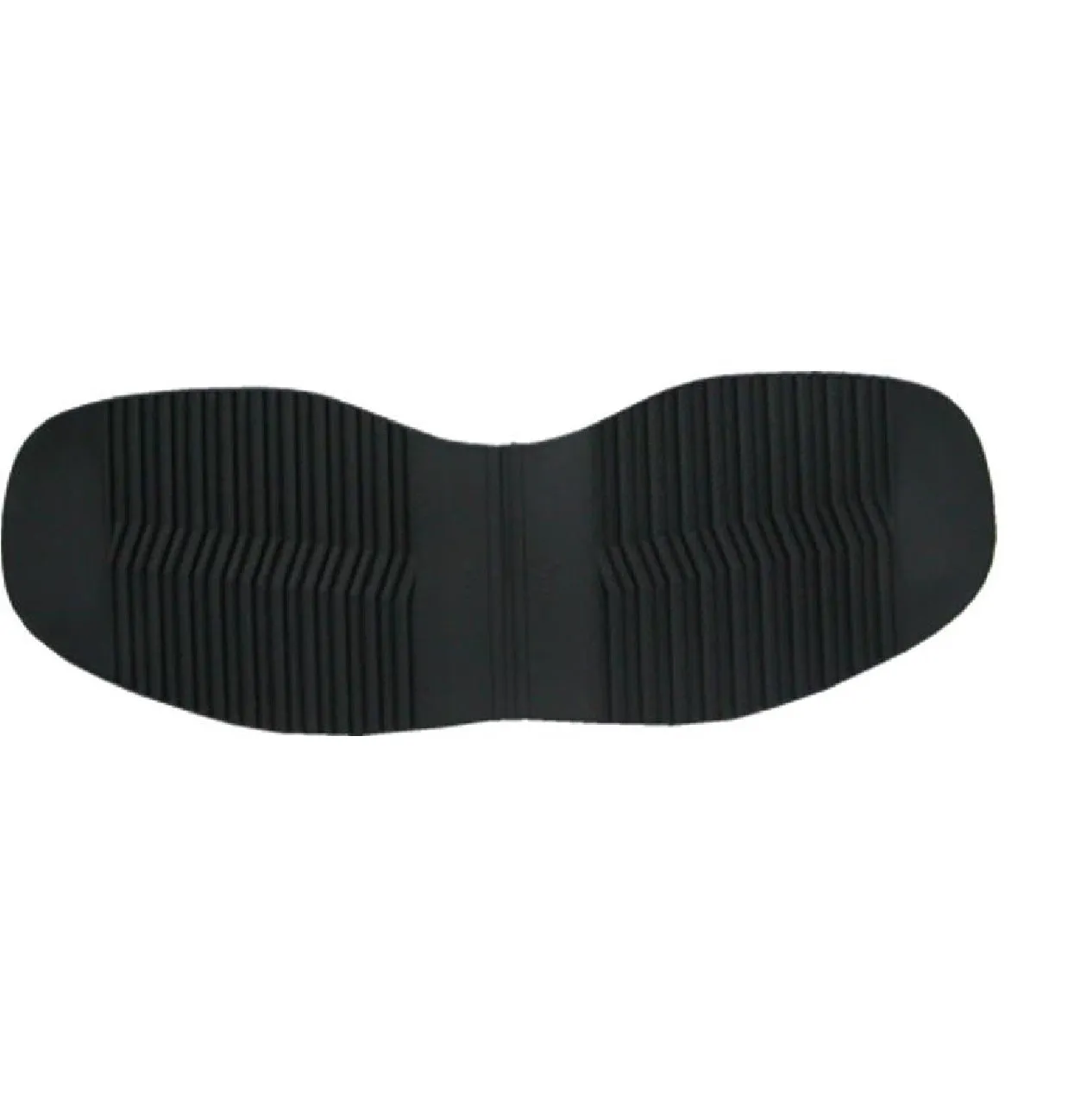 Topy Serac #42 Ribbed 1/2 Sole Women Black (#TSRHW) - One Pair