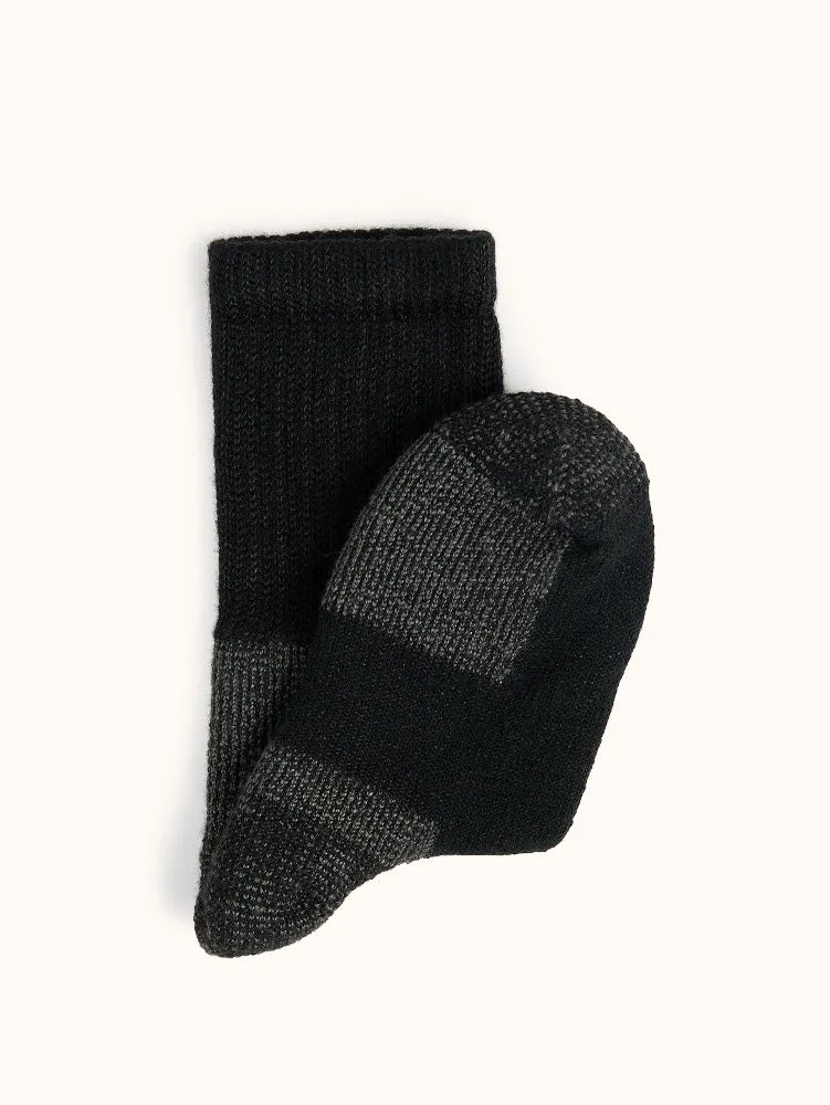 Unisex Maximum Cushion Crew Hiking Socks