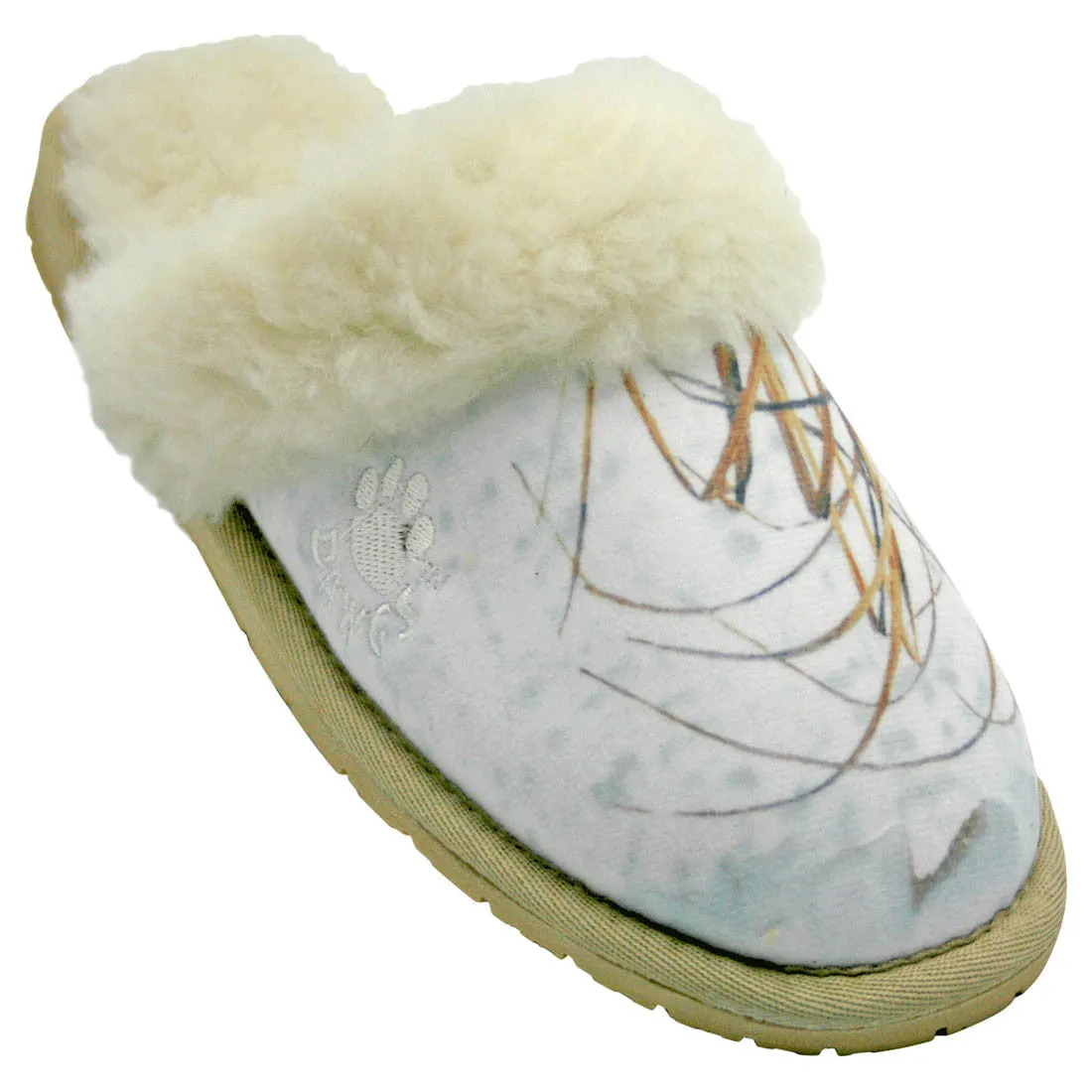 Women's Mossy Oak Scuffs - Winter Brush