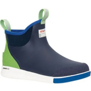 Xtratuf Men's Ankle 6" WP Slip Resistant Deck Boot -Blue- ADSM200