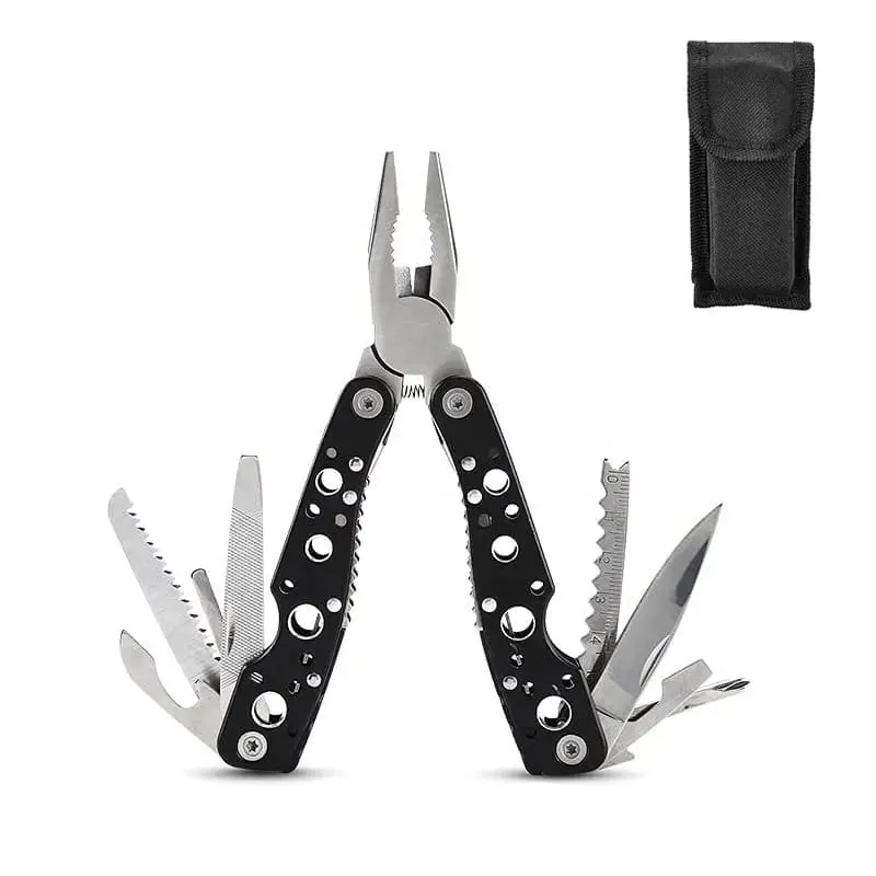 Xtreme Xccessories Supplier Multi Function Survival Tool Kit Stainless Steel Multitool Folding Plier For Camping