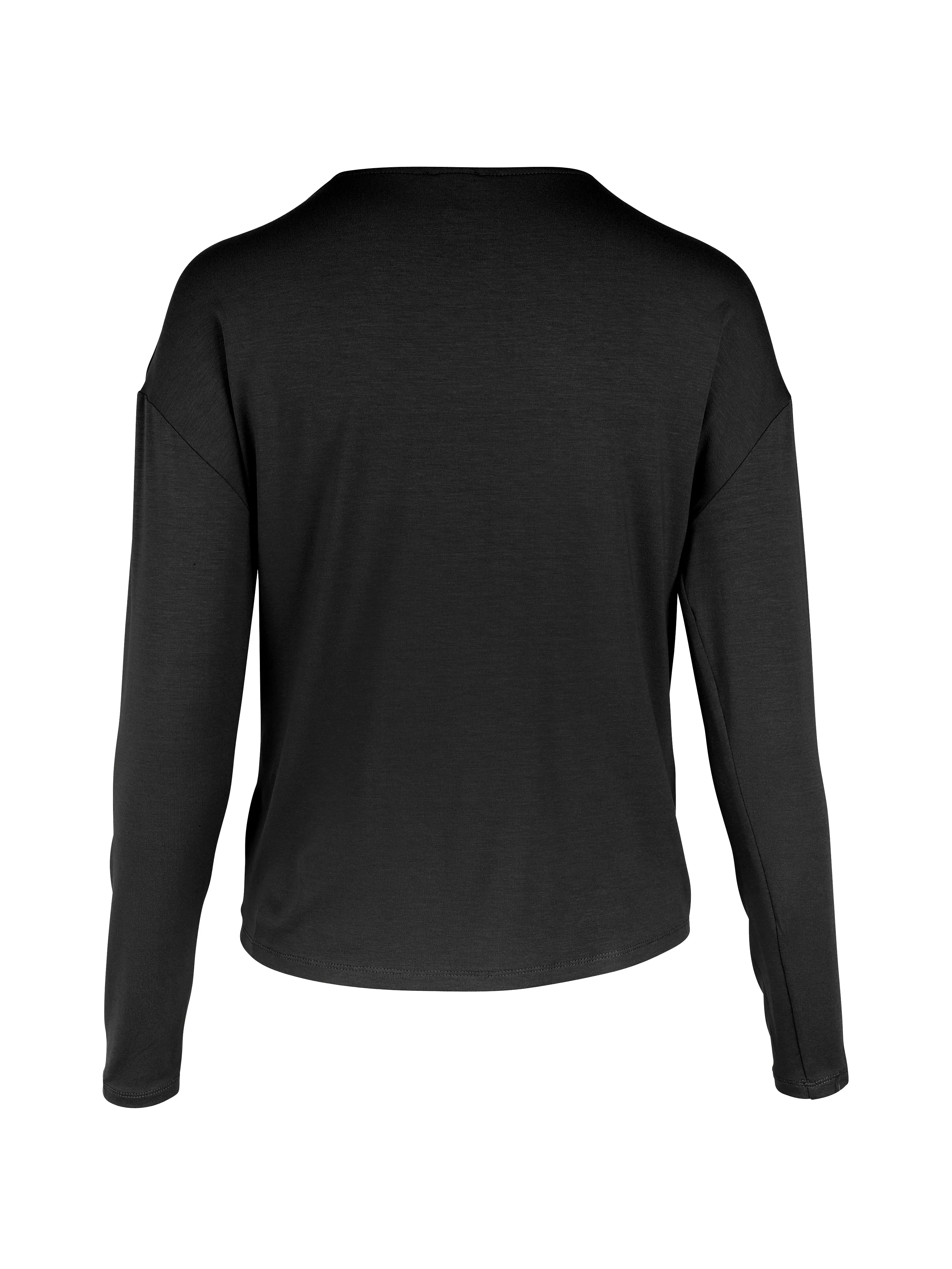 YASMI long-sleeved t-shirt - Black